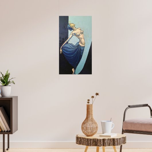 Moderne traditie: elegantie in elke slag poster (Woonkamer 3)