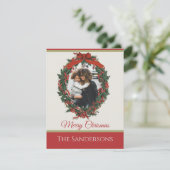 Moderne traditionele feestdag foto grote kerst (Staand voorkant)