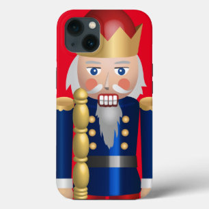 Moderne traditionele holly Feestelijke notenkraker Case-Mate iPhone Case