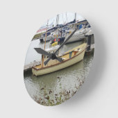 Moderne, traditionele stijl ronde klok (Hoek)