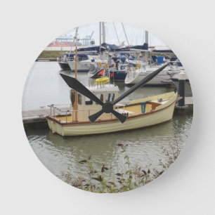Moderne, traditionele stijl ronde klok
