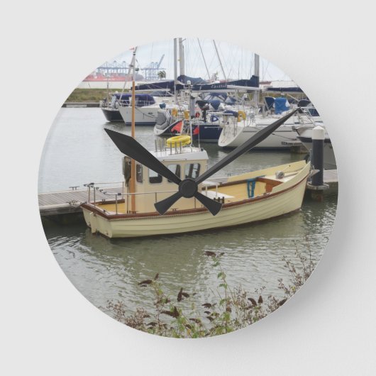 Moderne, traditionele stijl ronde klok (Voorkant)