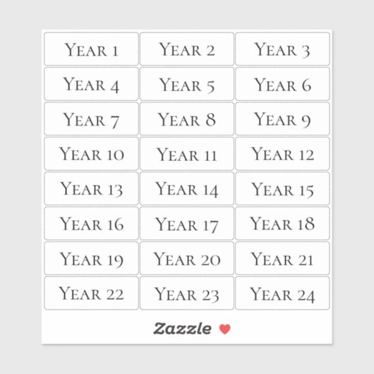 Moderne transparante individuele aangepaste tekstl sticker (Vel)