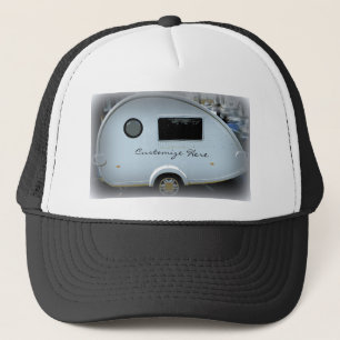 Moderne trappencaravan trucker pet