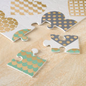 Moderne trends Grafische harten Legpuzzel (Zijkant)