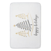 Moderne trends Vakantiebomen Badmat (Voorkant Verticaal)