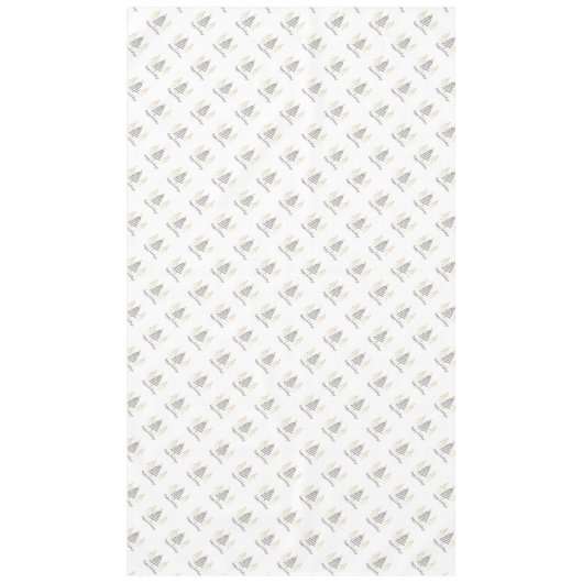 Moderne trends Vakantiebomen Tafelkleed (Voorkant)