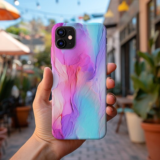 Moderne Trendy 3D Olieverf Pastel No. 1014 Case-Mate iPhone Case