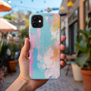Moderne Trendy 3D Olieverf Pastel No. 1024 Case-Mate iPhone Case
