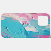Moderne Trendy 3D Olieverf Pastel No. 1030 Case-Mate iPhone Case (Achterkant (horizontaal))