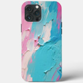 Moderne Trendy 3D Olieverf Pastel No. 1030 Case-Mate iPhone Case (Achterkant)