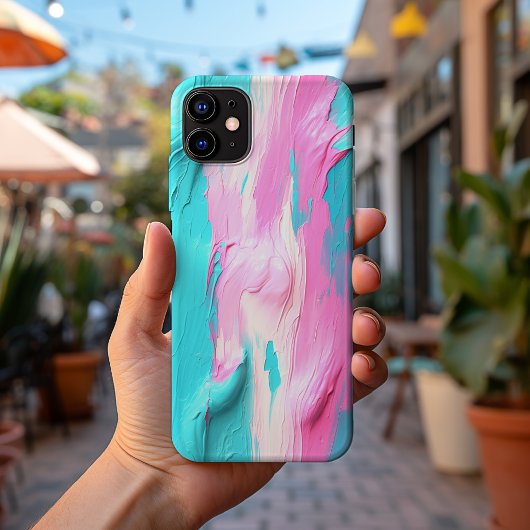 Moderne Trendy 3D Olieverf Pastel No. 1031 Case-Mate iPhone Case