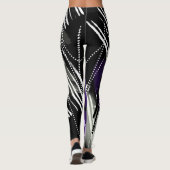 Moderne trendy Abstracte Leggings (Achterkant)