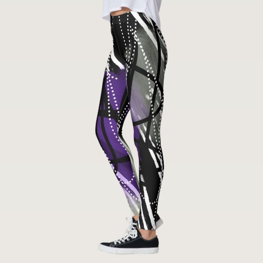 Moderne trendy Abstracte Leggings (Links)