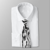 Moderne Trendy Abstracte Patroon Stropdas (Gebonden)