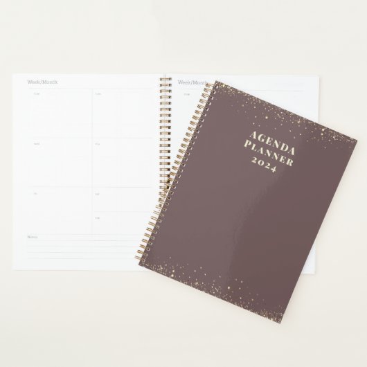 Moderne Trendy Agenda Planner 2024 (Display)