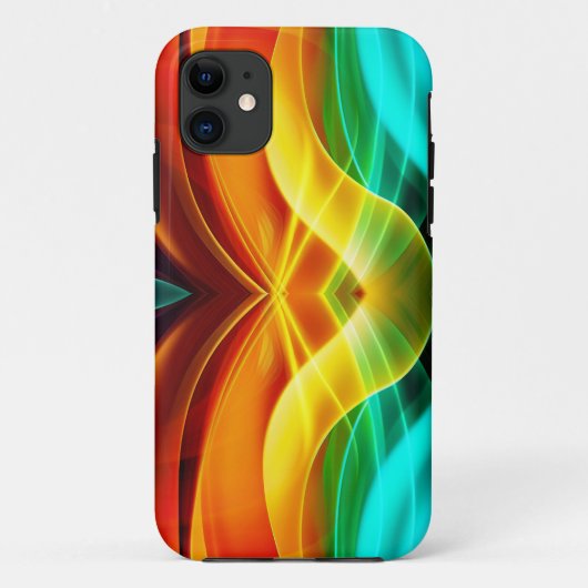 MODERNE TRENDY ARTISTIEKE PSYCHEDELISCHE PATROON Case-Mate iPhone CASE (Achterkant)