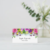 Moderne Trendy Beauty Salon Visitekaartje (Staand voorkant)