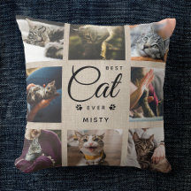 Moderne Trendy Beste Kat Ooit Pet Paw Fotocollage