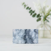 Moderne Trendy Blauwe Celestite Crystal Agaat Geod Visitekaartje (Staand voorkant)