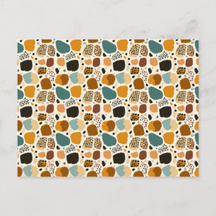 Moderne Trendy Cheetah Leopard Dierenprint Briefkaart