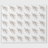 Moderne Trendy Cherry Blossom Tree Branch Cadeaupapier (Vlak)