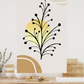 Moderne trendy design poster (Keuken)