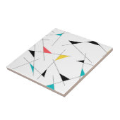 Moderne, trendy, eenvoudige, leuke geometrische gr tegeltje (Zijkant)