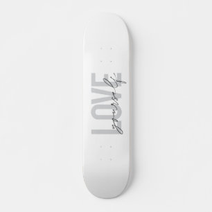 Moderne, trendy, eenvoudige, stedelijke ontwerplie persoonlijk skateboard