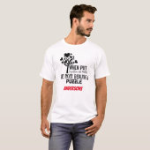 Moderne trendy familiereünie t-shirt (Voorkant volledig)