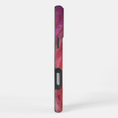 Moderne trendy gepersonaliseerde regenboog iPhone hoesje (Rechterkant)