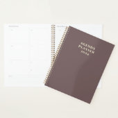 Moderne Trendy Gouden Agenda Planner 2024 (Display)