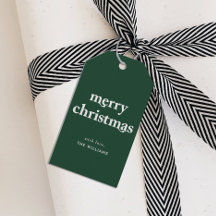 Moderne Trendy Groene Vrolijke Kerstmis