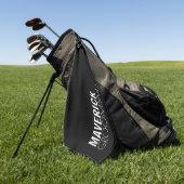 Moderne trendy Groomsmen Gift Mannelijke bruiloft Golfhanddoek (Groen)