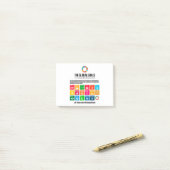 Moderne trendy Inspirerend duurzaamheidsdoelstelli Post-it® Notes (Op bureau)
