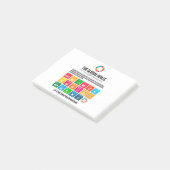 Moderne trendy Inspirerend duurzaamheidsdoelstelli Post-it® Notes (Schuin)