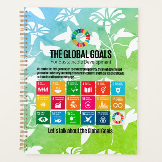 Moderne trendy Inspirerend Motivatie geschenken Planner (Voorkant)
