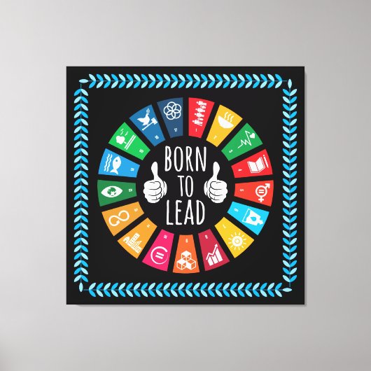 Moderne trendy inspirerende herinneringen voor haa canvas afdruk (Voorkant)