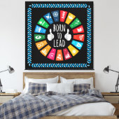 Moderne trendy inspirerende herinneringen voor haa canvas afdruk (Insitu (Slaapkamer))