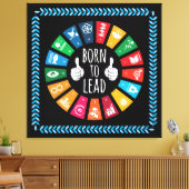 Moderne trendy inspirerende herinneringen voor haa canvas afdruk (Insitu (Woonkamer))