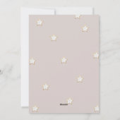 Moderne Trendy Kerst Paar Foto Feestdagenkaart (Achterkant)