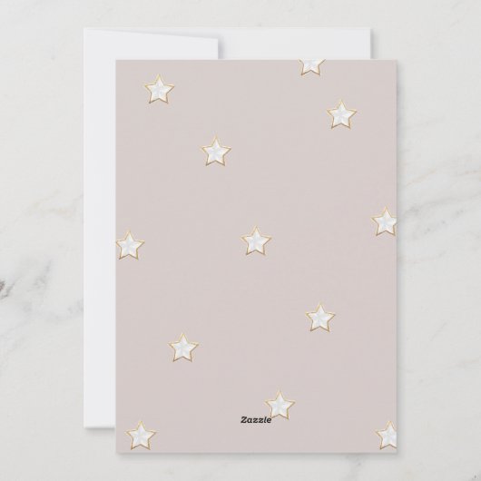 Moderne Trendy Kerst Paar Foto Feestdagenkaart (Achterkant)