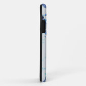 Moderne, trendy kunst van het bloempatroon Case-Mate iPhone case (Achterkant/rechts)