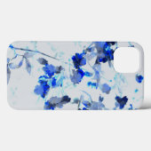 Moderne, trendy kunst van het bloempatroon Case-Mate iPhone case (Achterkant (horizontaal))