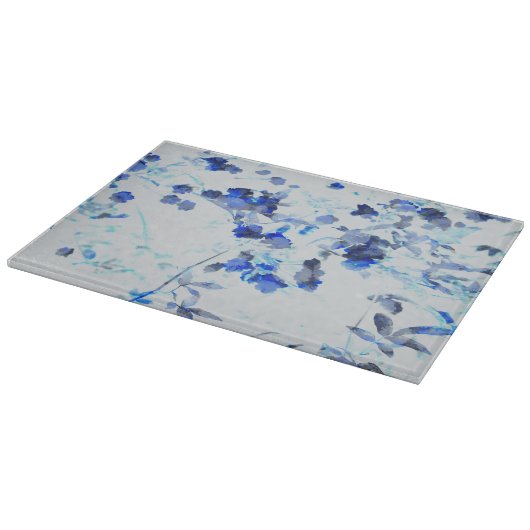 Moderne, trendy kunst van het bloempatroon snijplank (Hoek)