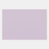 Moderne trendy Lila bosbloemen Insecten Inpakpapier Vel (Voorkant 3)