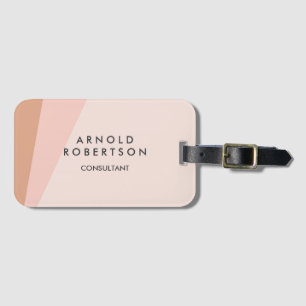 Moderne Trendy Minimalist Bagagelabel