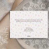 Moderne trendy minimalistische foto's Vrolijk kers Feestdagenkaart