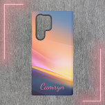 Moderne Trendy Monogram Regenboog Samsung Galaxy Hoesje<br><div class="desc">Modern Trendy Monogram Rainbow Samsung Galaxy S22 Ultra Hoesje. Telefoonhoesje kan worden gepersonaliseerd in handgeschreven script.</div>