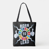 Moderne trendy Motivatie Inspirerend geschenken Tote Bag (Achterkant)